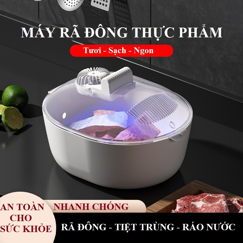 Những ưu điểm khi sử dụng máy giã đông thực phẩm